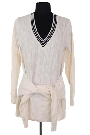 Pull Sandro Beige en Laine, taille XS - Seconde Main