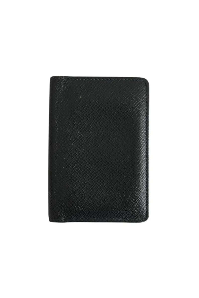 Porte-carte Louis Vuitton Vert en Synthétique - Seconde Main