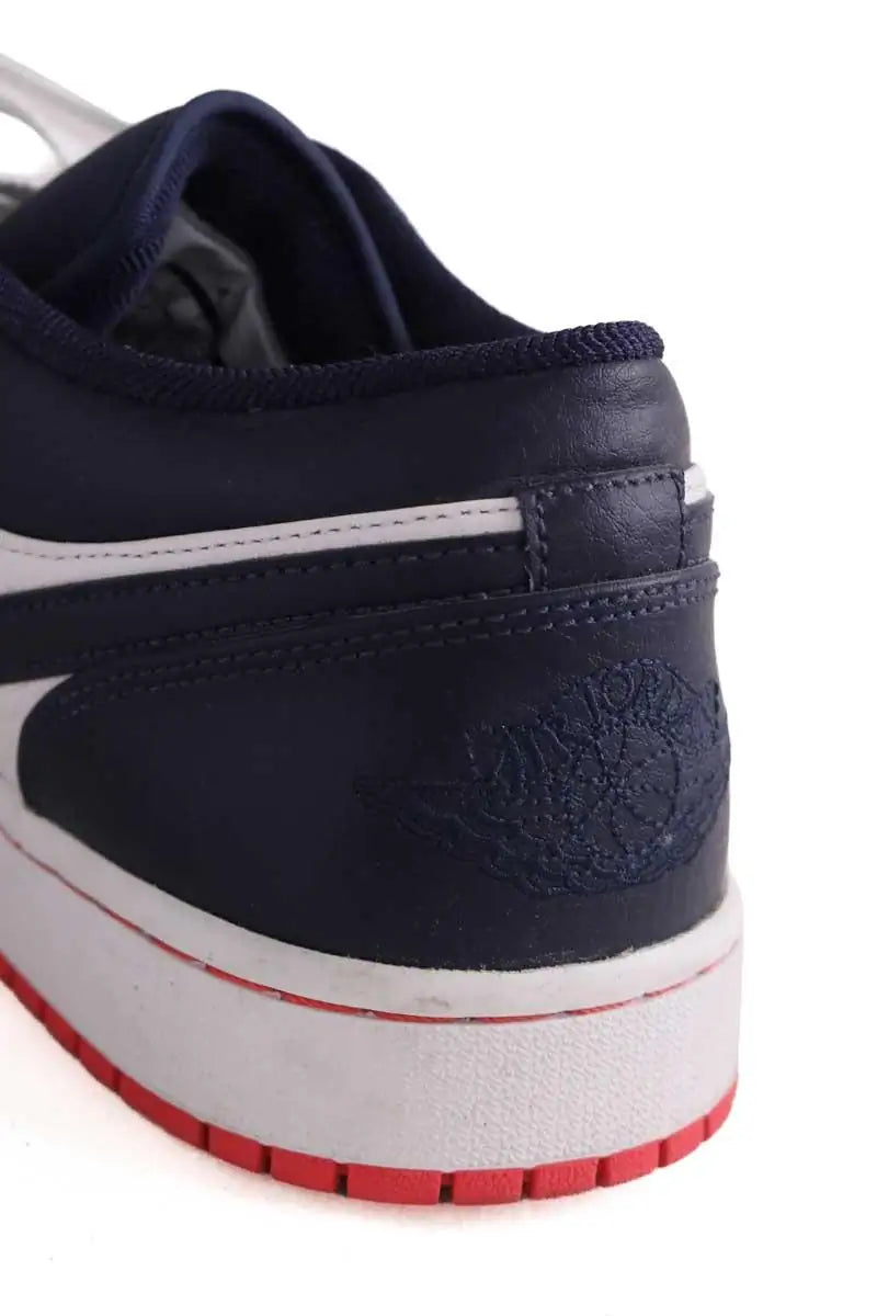 Baskets basses Nike Marine en Cuir