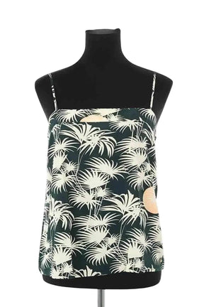 Top sans manche Des Petits Hauts Tezigue Vert en Viscose, taille M - Seconde Main