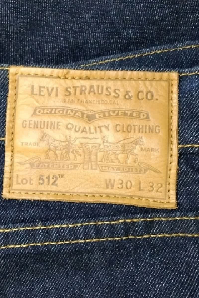 Jean droit Levi's  Marine
