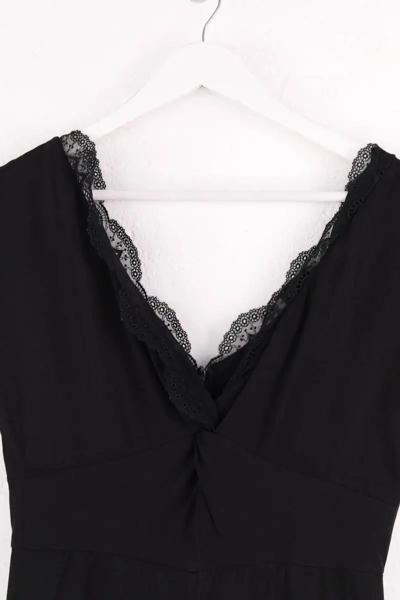 Combinaison Sandro Noir en Viscose