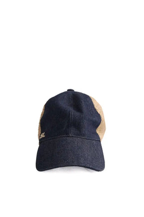 Casquette Saint Laurent Bleu en Coton
