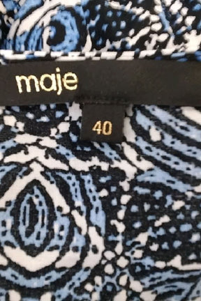 Robe Maje  Bleu