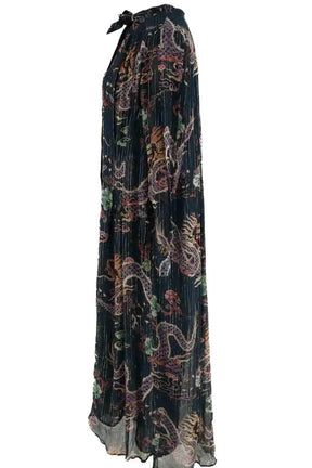 Robe Isabel Marant Bleu en Soie