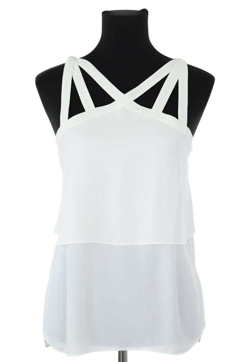 Top sans manche BCBG Max Azria  Blanc