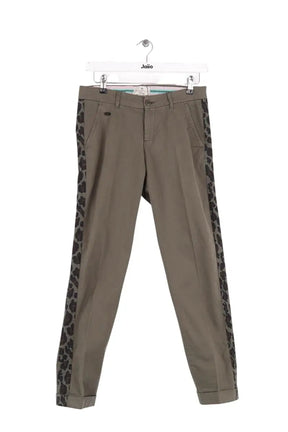 Pantalon Essentiel Antwerp Kaki en Coton, taille S - Seconde Main