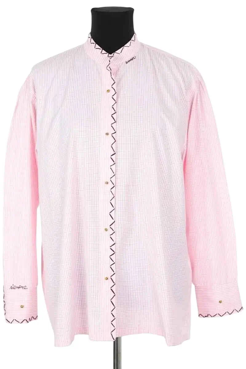 Chemise Victoria Leivissa Rose en Coton, taille M - Seconde Main
