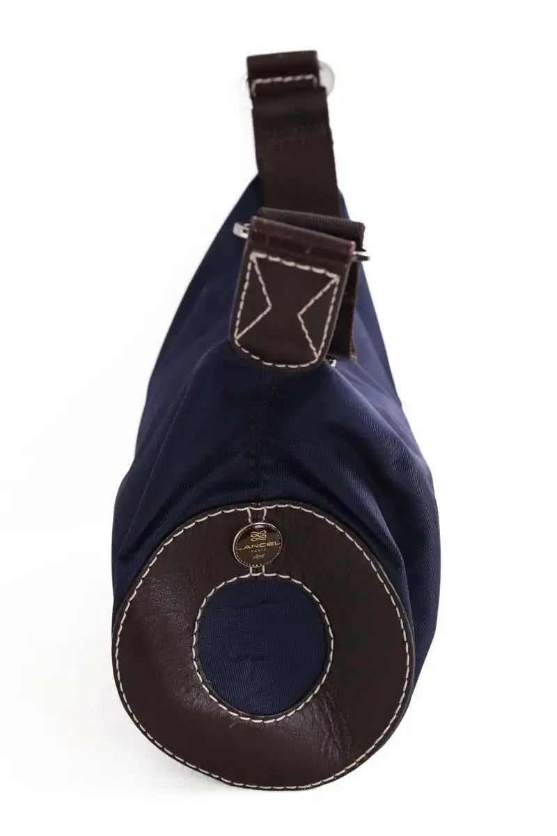 Sac porté épaule Lancel Marine en Tissu