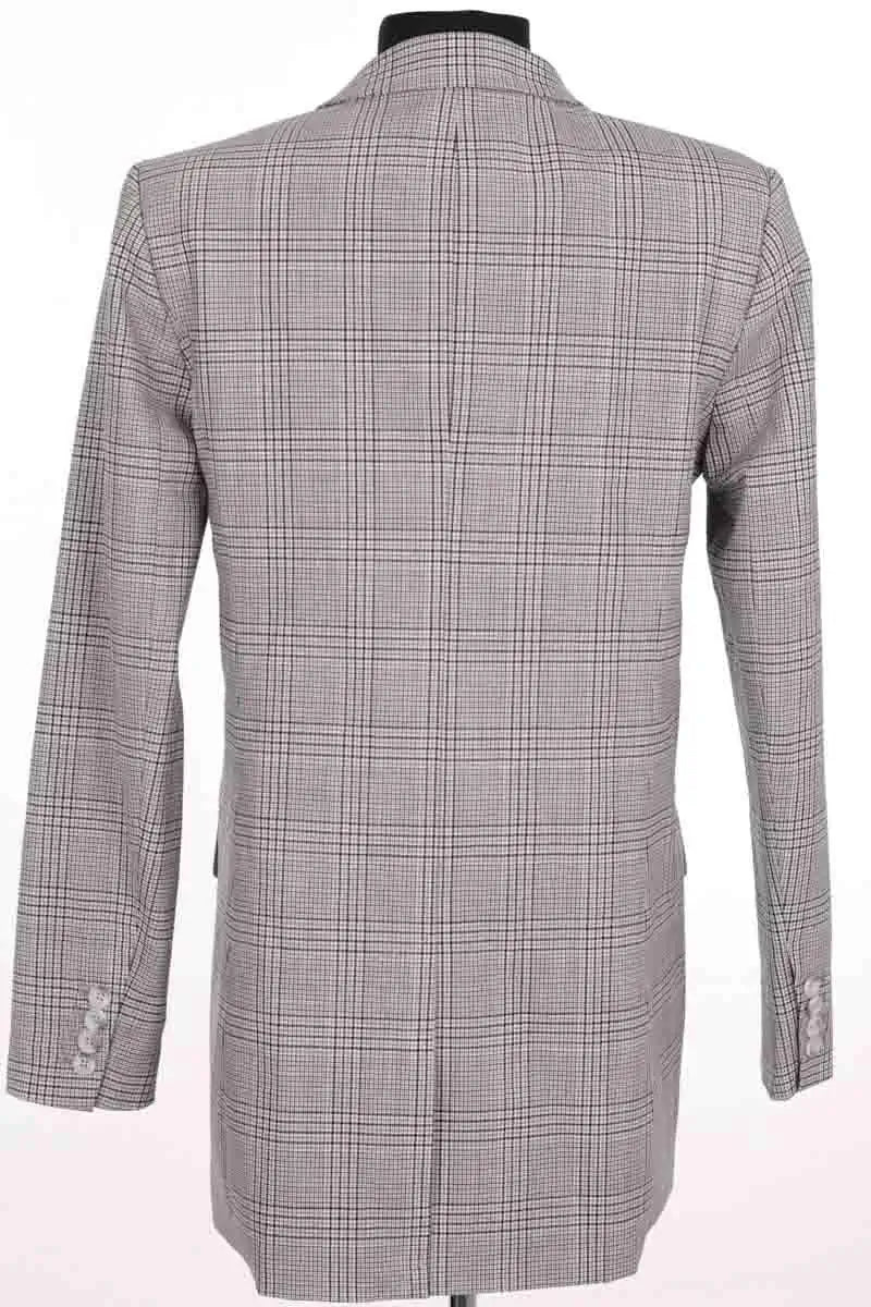 Blazer Michael Kors Gris en Laine