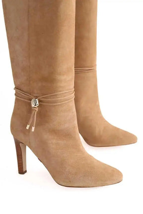 Bottes LK Bennett Loretta Camel en Daim