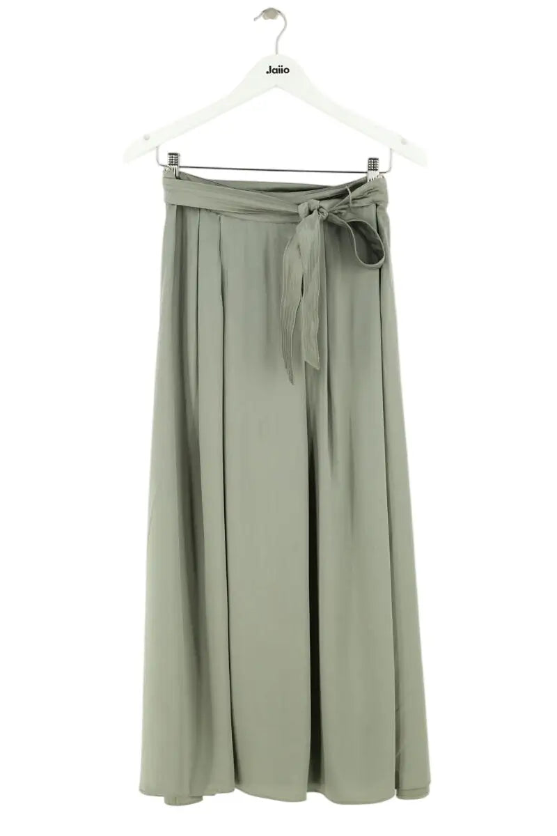 Jupe Forte_Forte Kaki en Soie, taille S - Seconde Main
