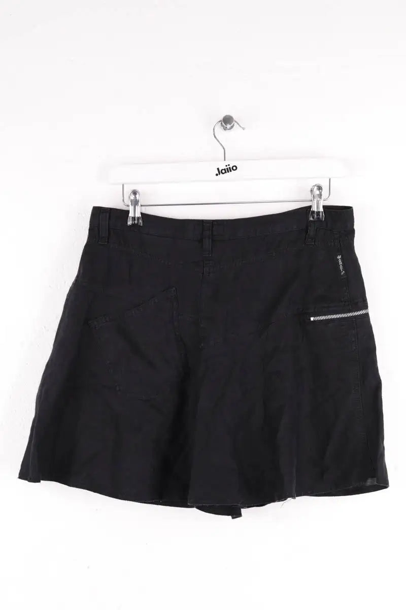 Mini jupe Armani Jeans Noir en Lin