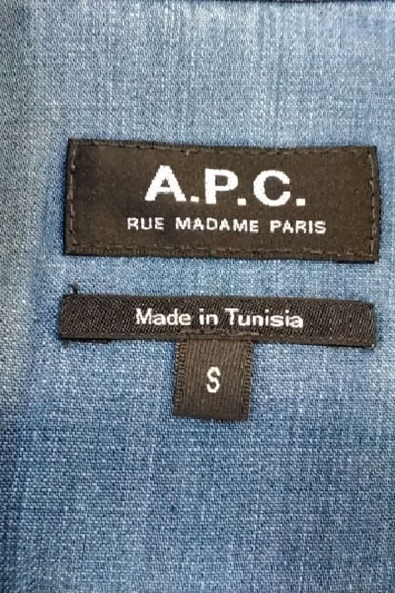 Chemise APC  Bleu