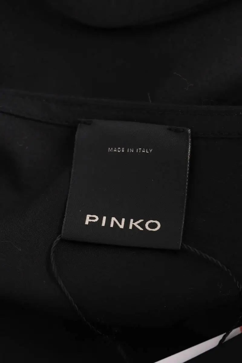 Blouse Pinko Noir en Coton