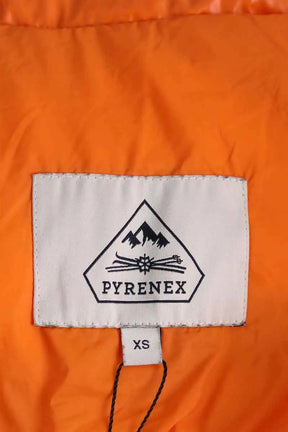 Doudoune Pyrenex Orange en Fourrure