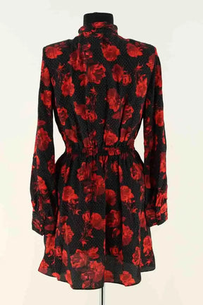 Robe The Kooples Noir en Soie