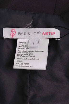 Blouse Paul & Joe Anthracite en Soie
