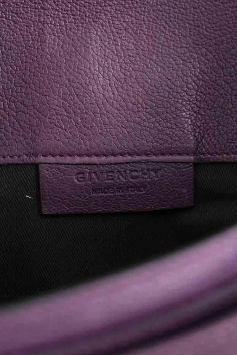 Pochette Givenchy Violet en Cuir