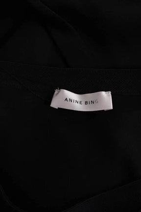 Jupe Anine Bing Noir en Soie