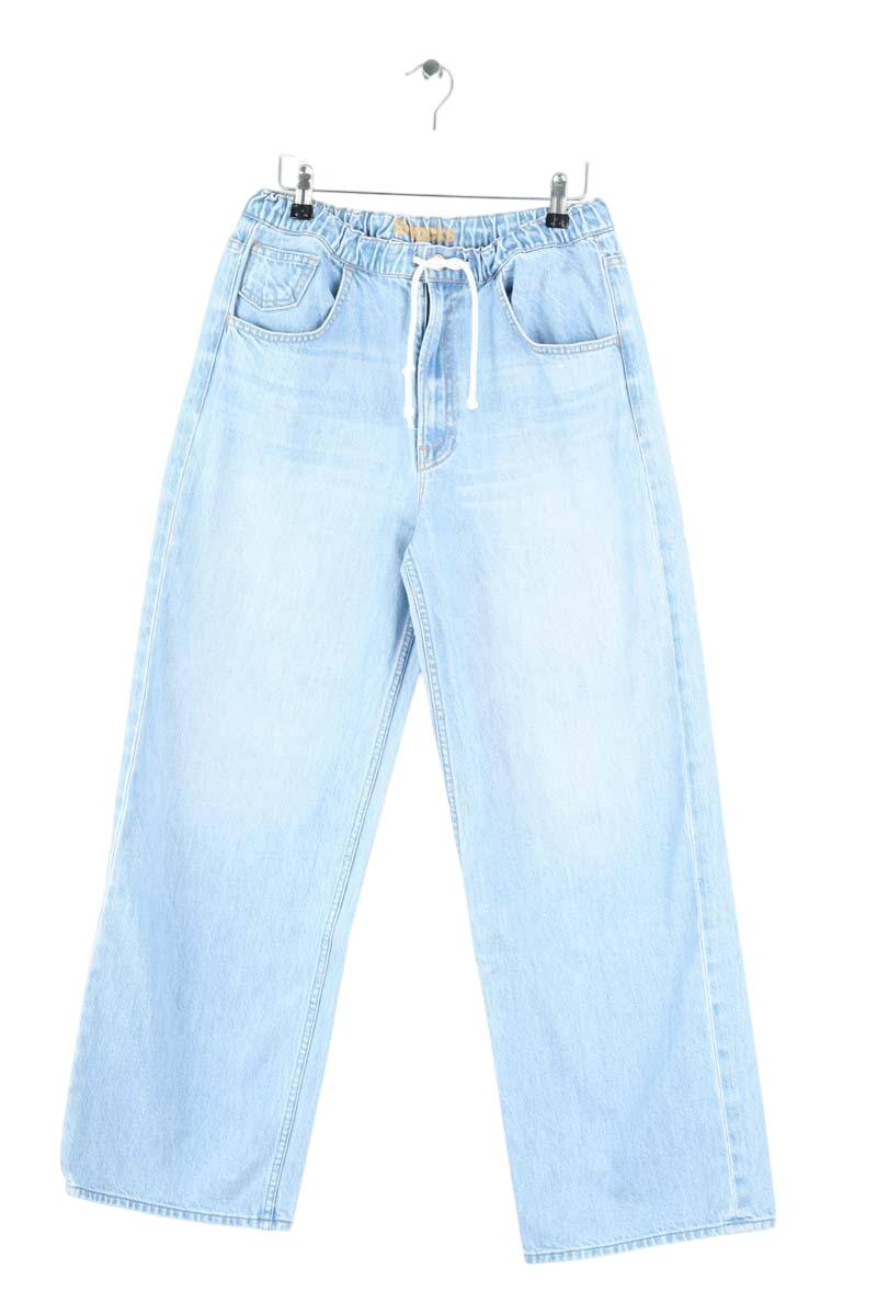 Jean large Mother  Bleu