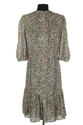 Robe Vanessa Bruno Vert en Soie