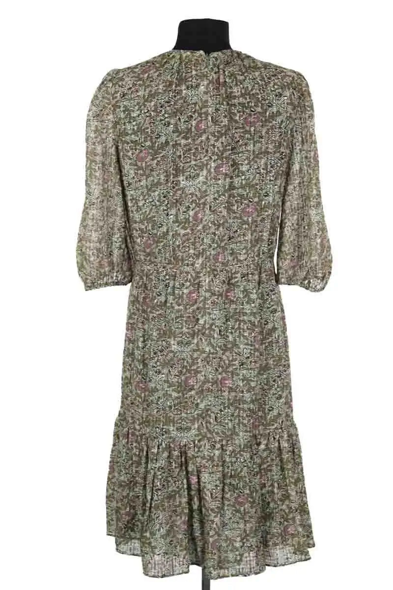 Robe Vanessa Bruno Vert en Soie