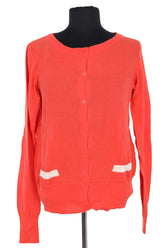 Cardigan Sessun Orange en Coton, taille M - Seconde Main