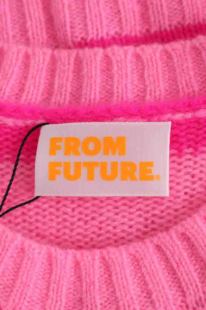 Pull From Future Rose en Cachemire