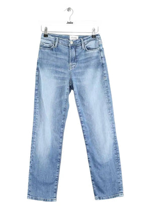 Jean slim Frame Bleu en Coton, taille XS - Seconde Main