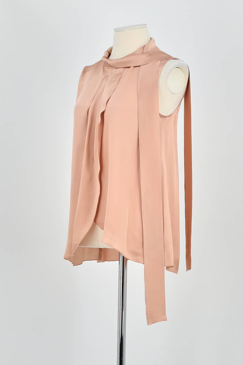 Top sans manche Alberta Ferretti  Rose