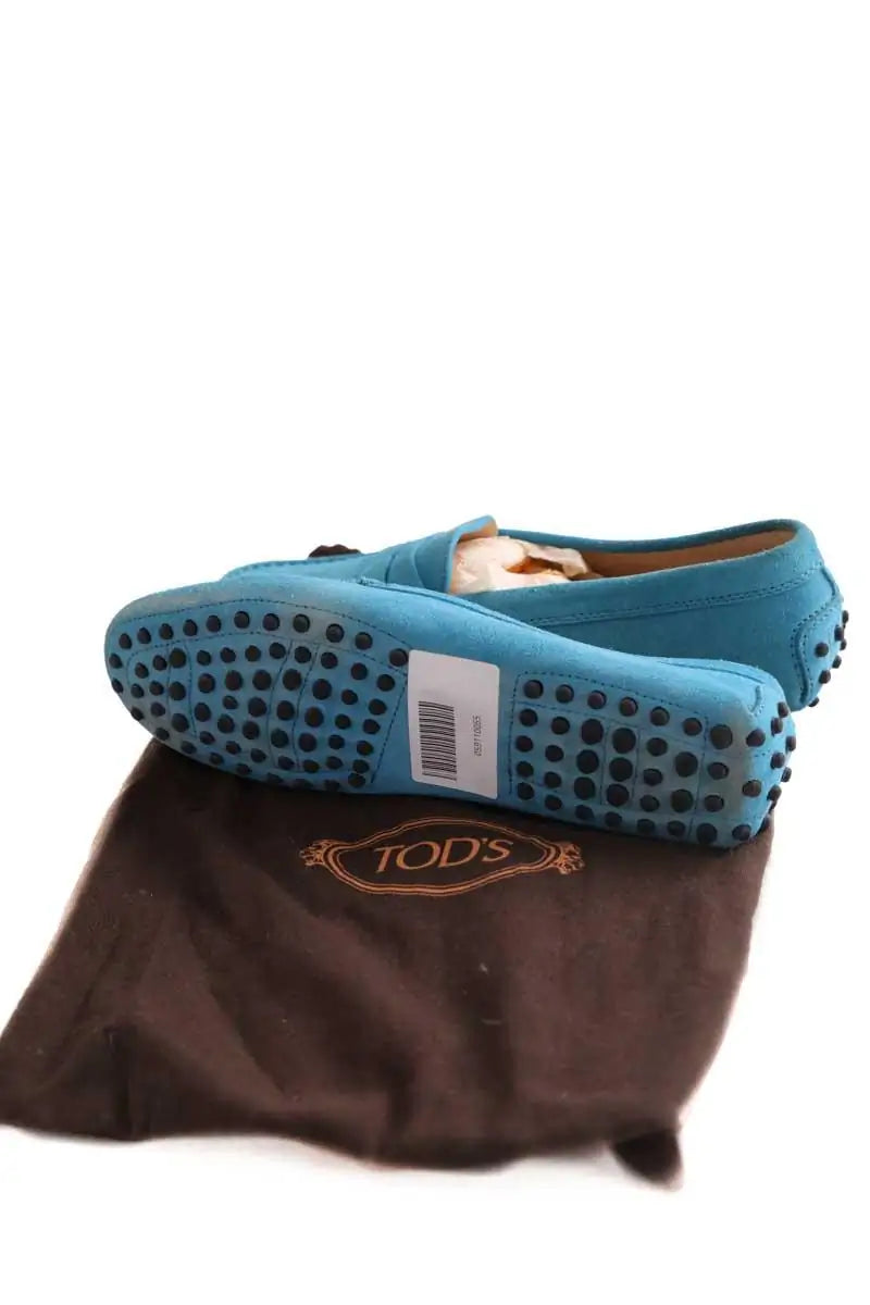 Mocassins Tod's Bleu en Daim