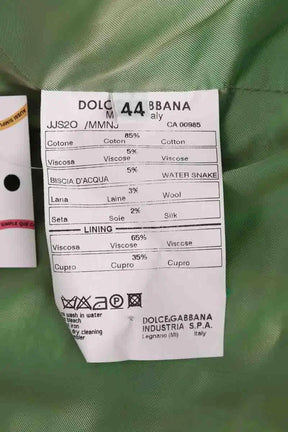 Veste Dolce & Gabbana Jaune en Coton