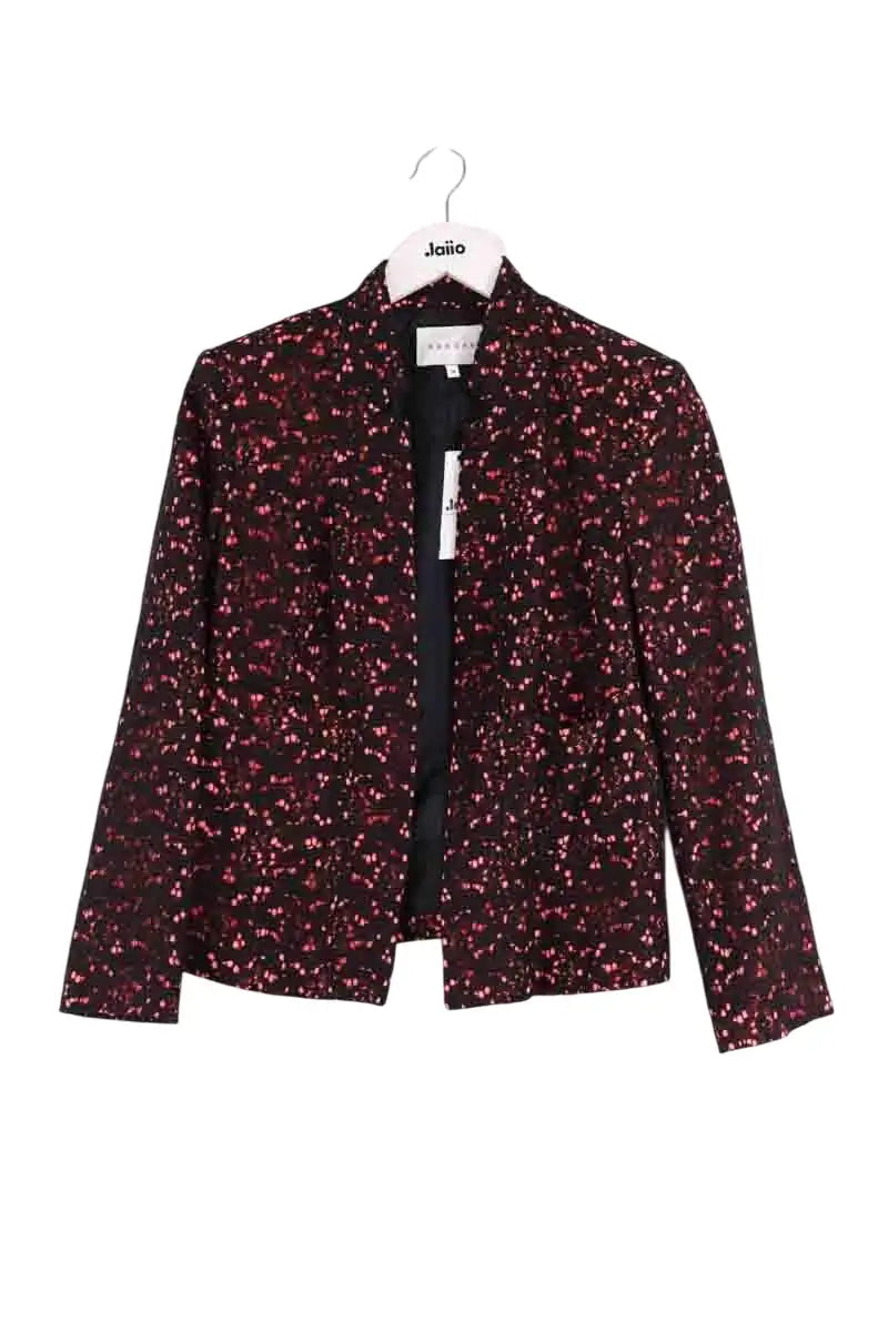Blazer Sandro Rose en Coton, taille M - Seconde Main