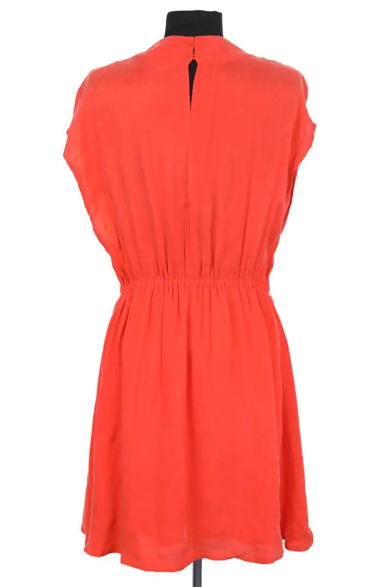 Robe American Vintage Orange en Synthétique