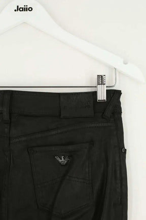 Pantalon slim Armani Jeans Noir en Synthétique