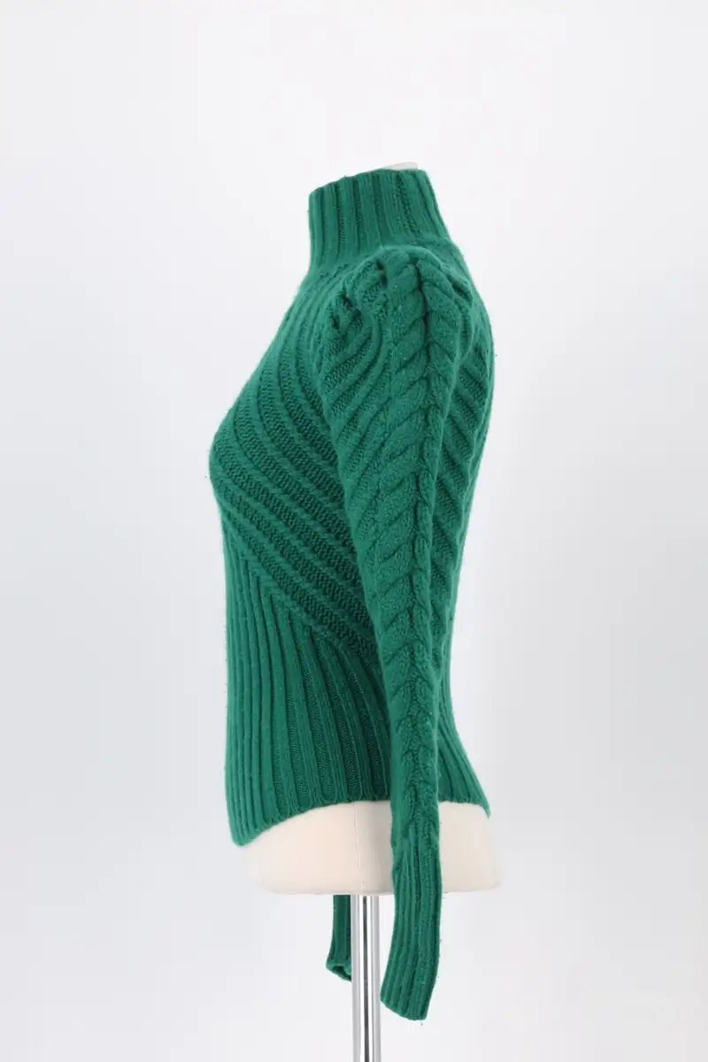 Pull Zimmermann Vert en Cachemire