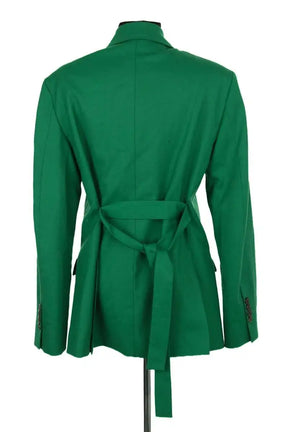 Blazer Soeur Gaston Vert en Laine