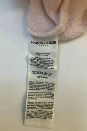 Sweatshirt Maison Labiche Rose en Coton