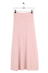 Jupe Maje Rose en Synthétique, taille S - Seconde Main