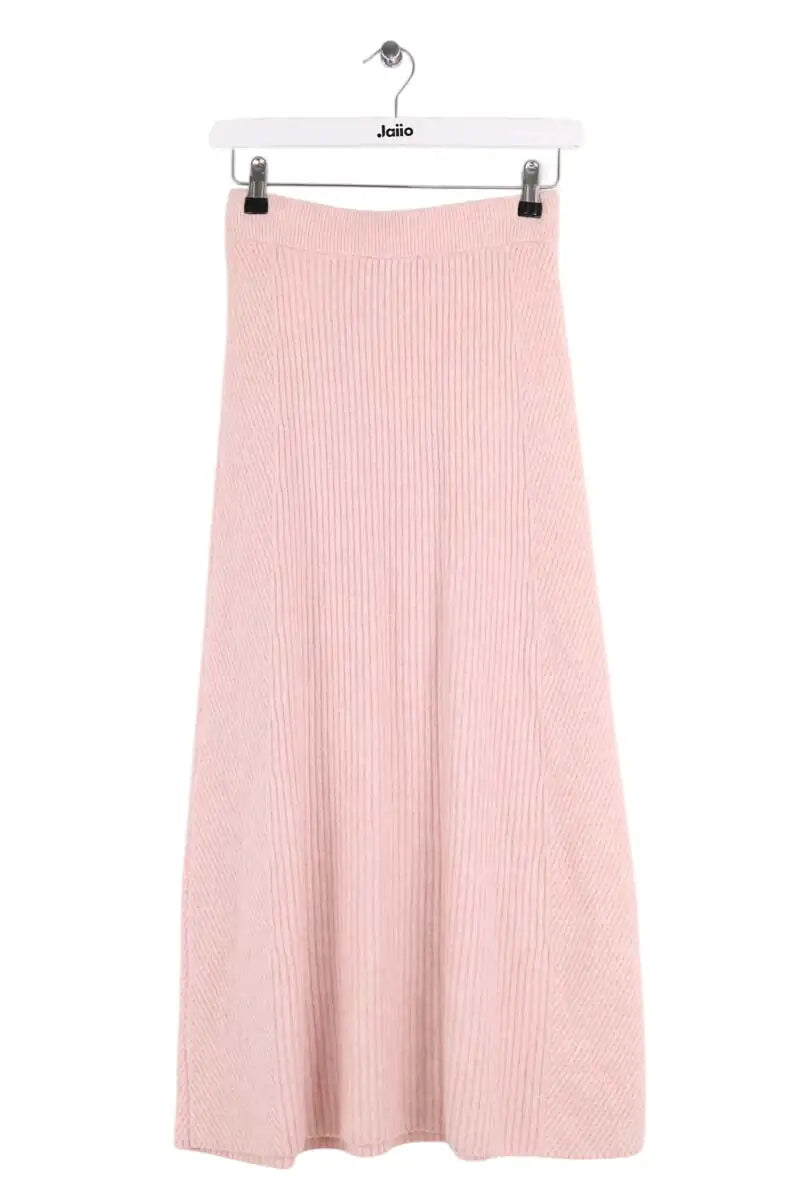 Jupe Maje Rose en Synthétique, taille S - Seconde Main