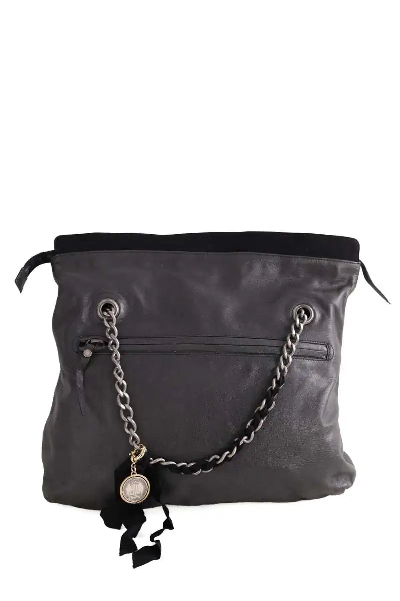 Cabas Lanvin Vert en Cuir