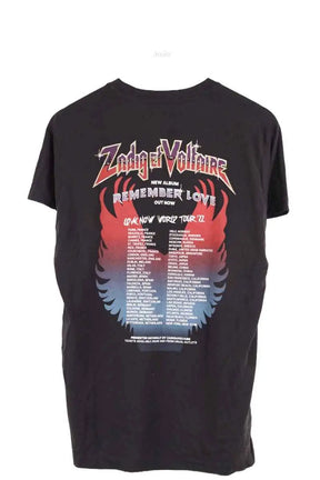 T-shirt Zadig & Voltaire Noir en Coton