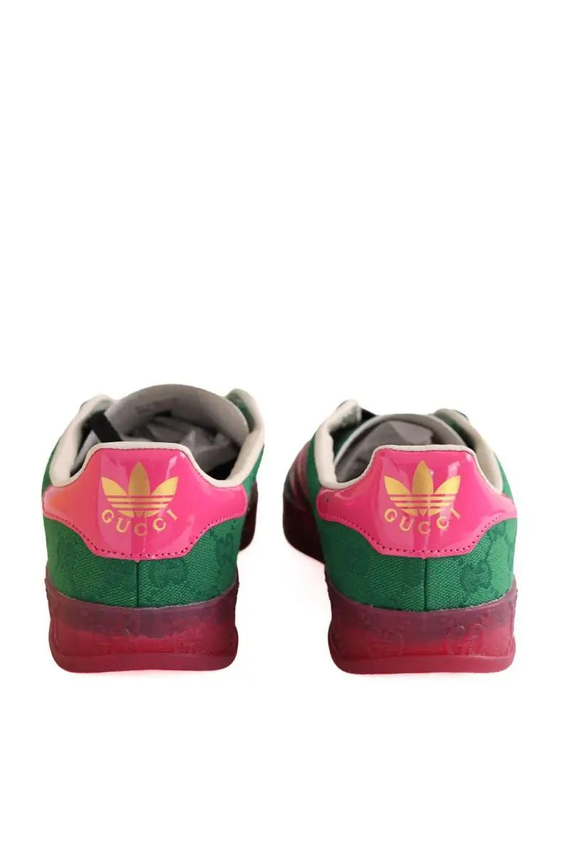 Baskets Gucci Vert en Tissu