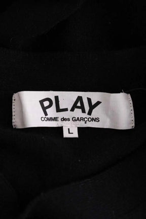 Cardigan Comme Des Garçons Noir en Laine