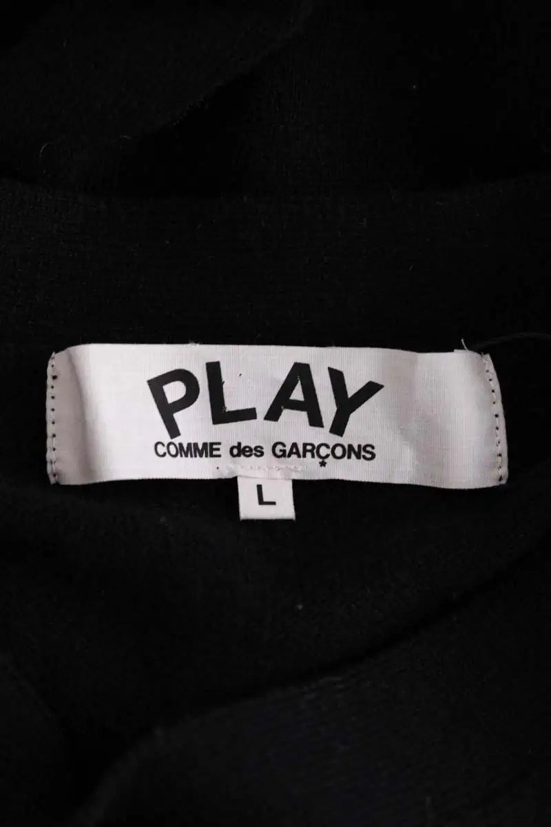 Cardigan Comme Des Garçons Noir en Laine