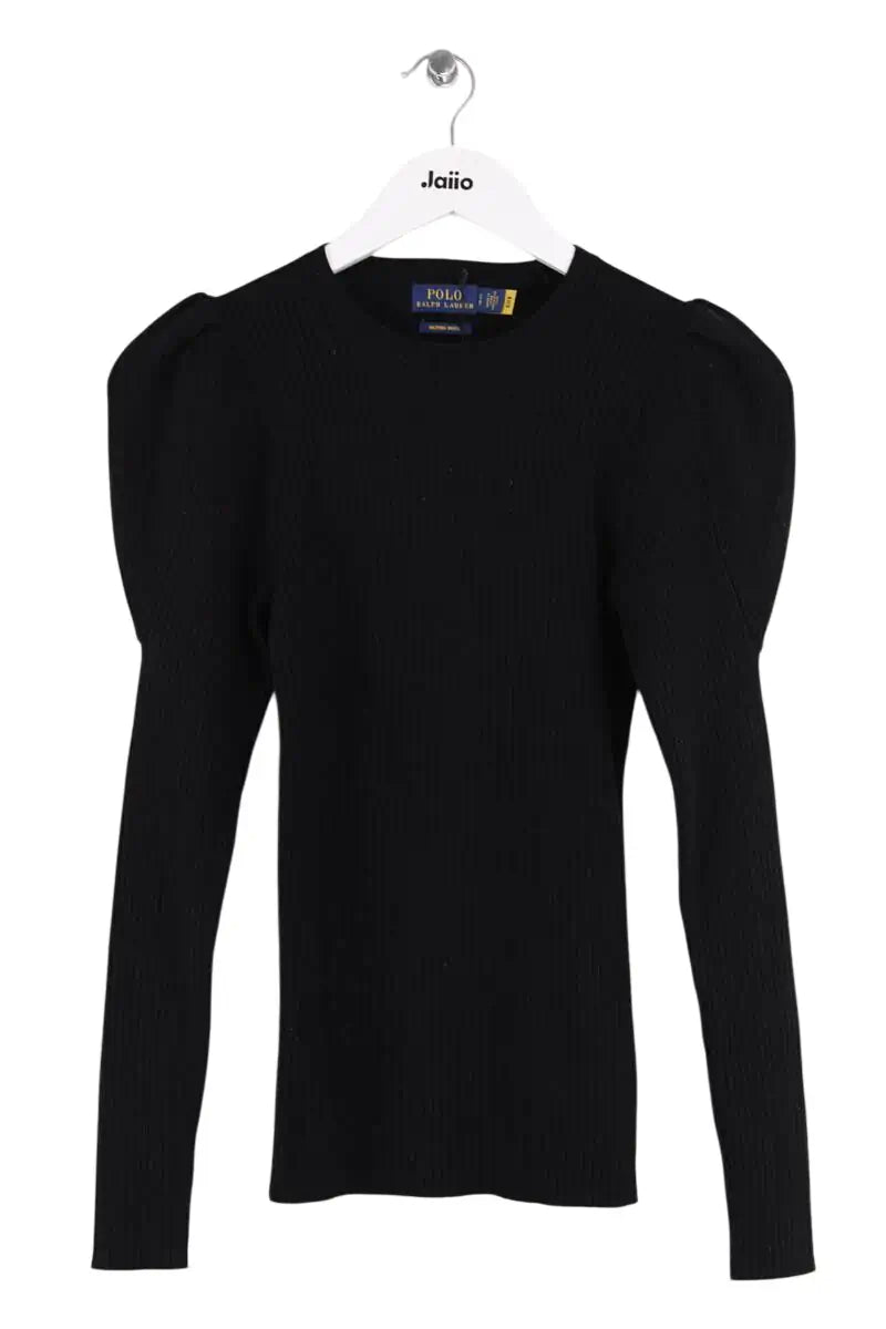 Top Ralph Lauren Noir en Coton, taille S - Seconde Main