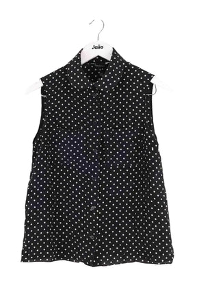 Chemise Tara Jarmon Noir en Soie, taille M - Seconde Main