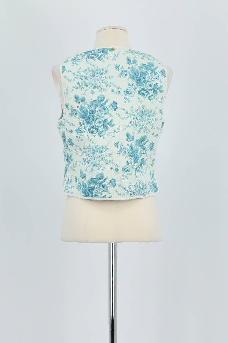 Gilet Antik Batik  Bleu