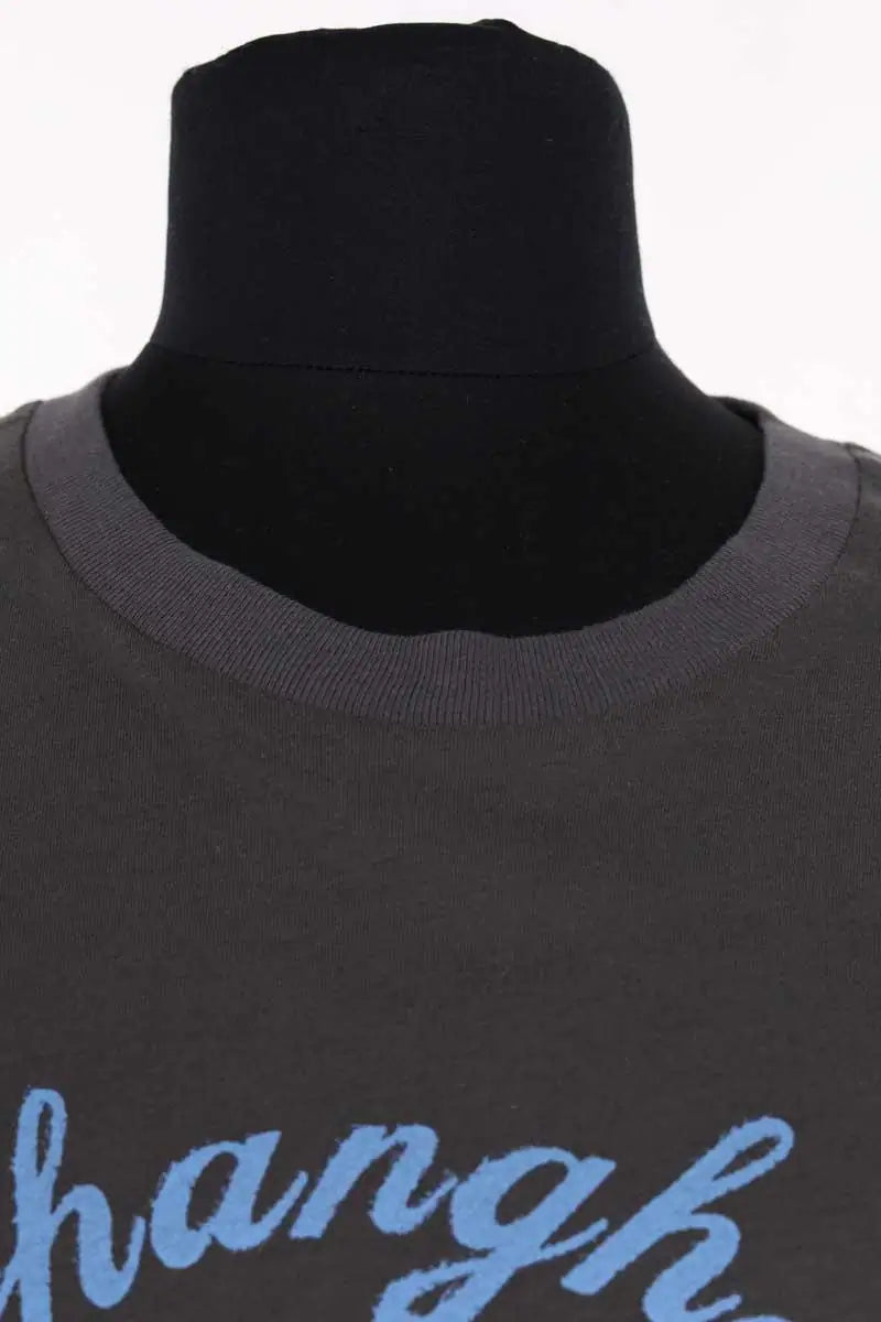T-shirt CHINOISES by Voyageuses Kaki en Coton